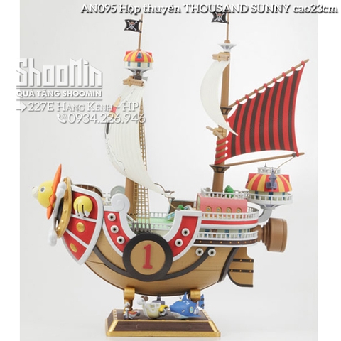 Mô hình tàu Thousand Sunny One Piece Grand Ship Collection nShop Game Hobby #17 Mô hình tàu Thousand Sunny One Piece Grand Ship Collection nShop Game Hobby